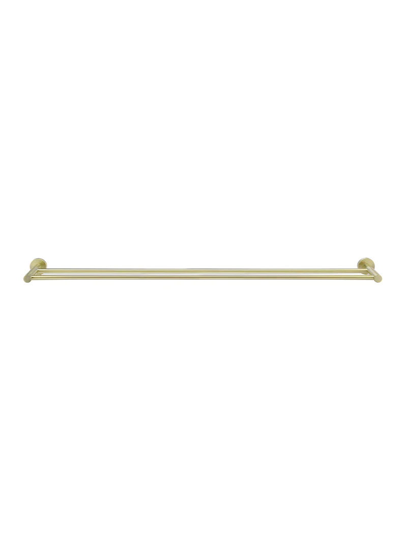 Meir 900mm Round Double Towel Rail Tiger Bronze MR01-R90-PVDBB