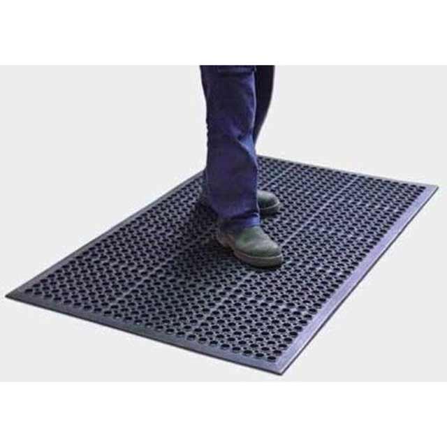 Safety Ring Industrial Rubber Mat 90cm x 150cm Wet Area with Large