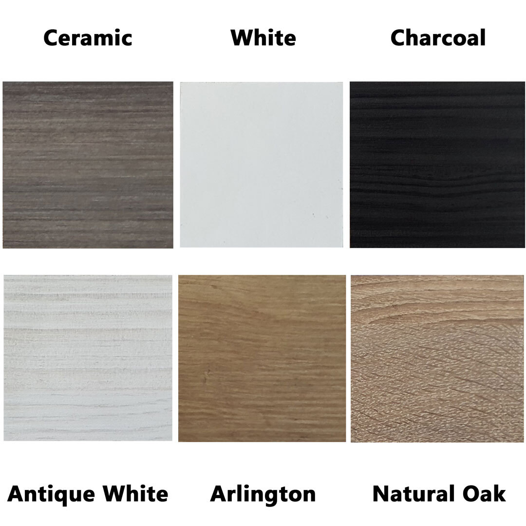 Hugo Tallboy 6 Drawer Chest of Drawers Clothes Storage Unit Natural Oak 900 x 430 x 1120mm High HC 2