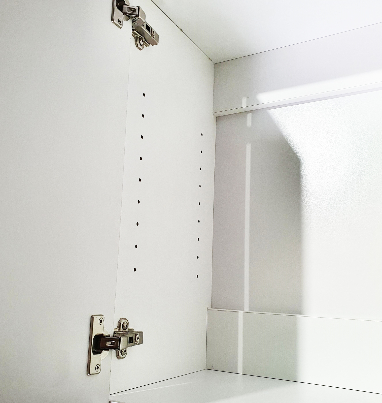 Overhead Laundry Cupboard Kitchen Storage Unit White 600mm x