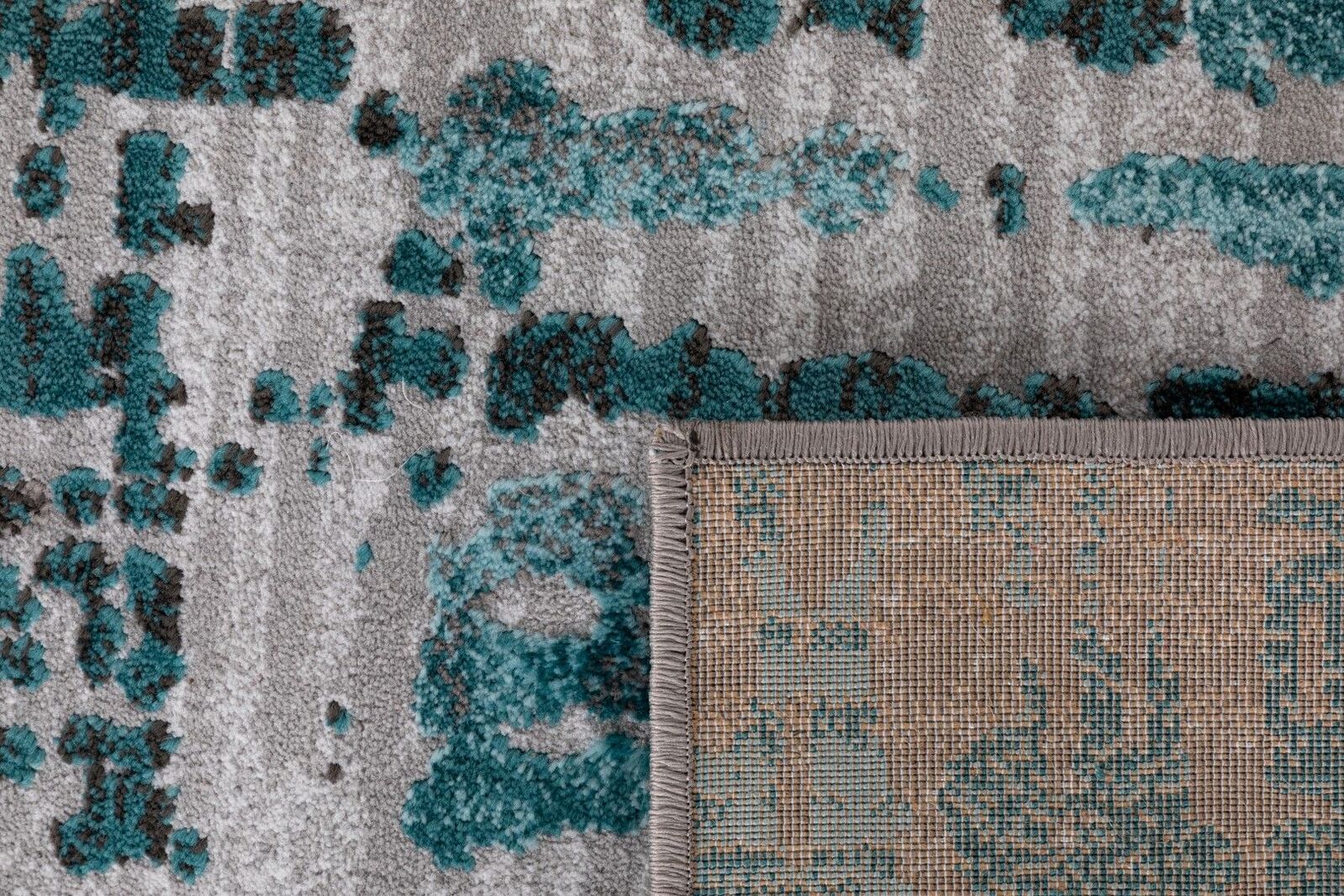 MOS Rugs Floor Area Rug CANNON 160 x 230 GREY BLUE/498 B8328/498