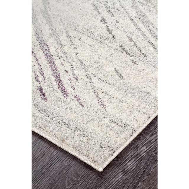 Rug Culture Riverside Jagged Aubergine Floor Area Rugs AST350AUB
