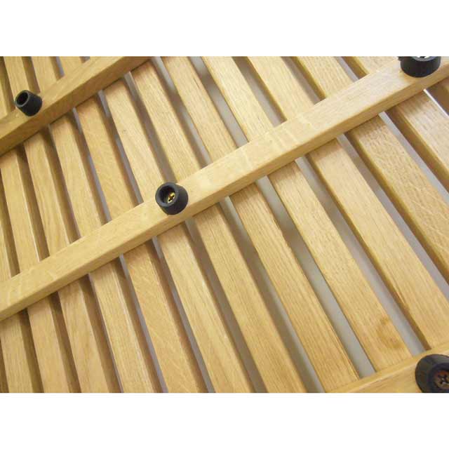 Bath Mat Wooden Duck Board Bathroom Shower Timber Non Slip 65cm x 40cm