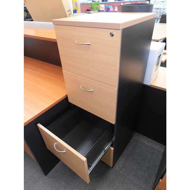 Swan Street Filing Office File Storage Lockable 4 Drawer Office