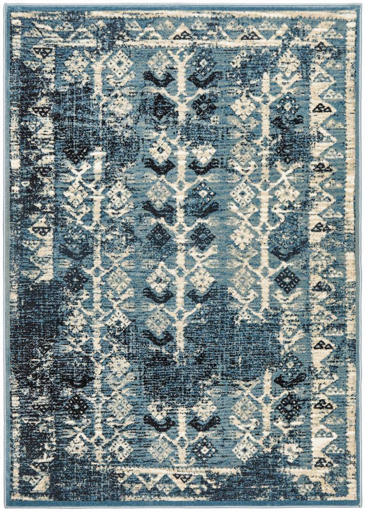 Rug Culture Urdu Tribal Flooring Rugs Area Carpet Blue 330X240cm
