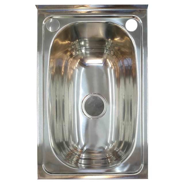 ECT Global Laundry Sink Trough 30 Litre Stainless Steel Tub