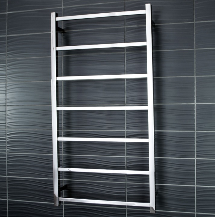 Radiant Towel Ladder 600mm x 1130mm 7 Bar Clothes Towel Rail Chrome SLTR02-600 Non Heated