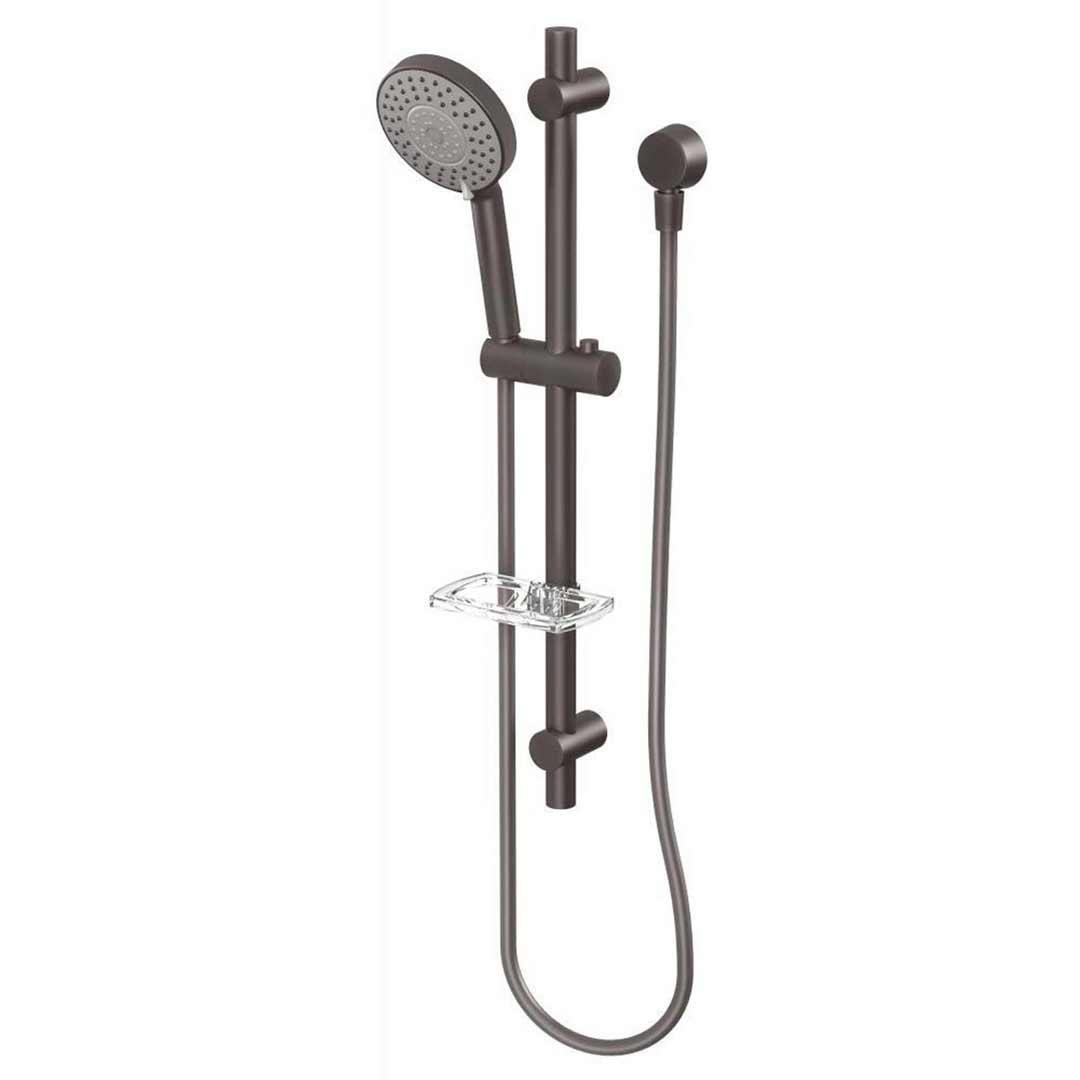 Phoenix Tapware Hand Shower on Rail Gun Metal Vivid V685 GM