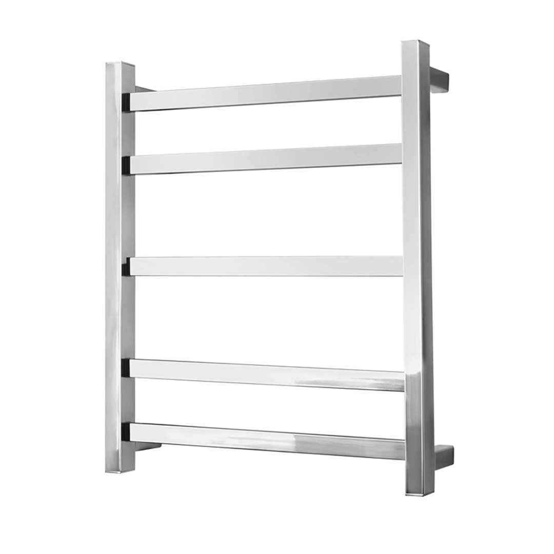 Alexander Heated Towel Rail Rack Square 5 BAR Bathroom Clothes Ladder Warmer Rails Elan 30S ELA-8A02