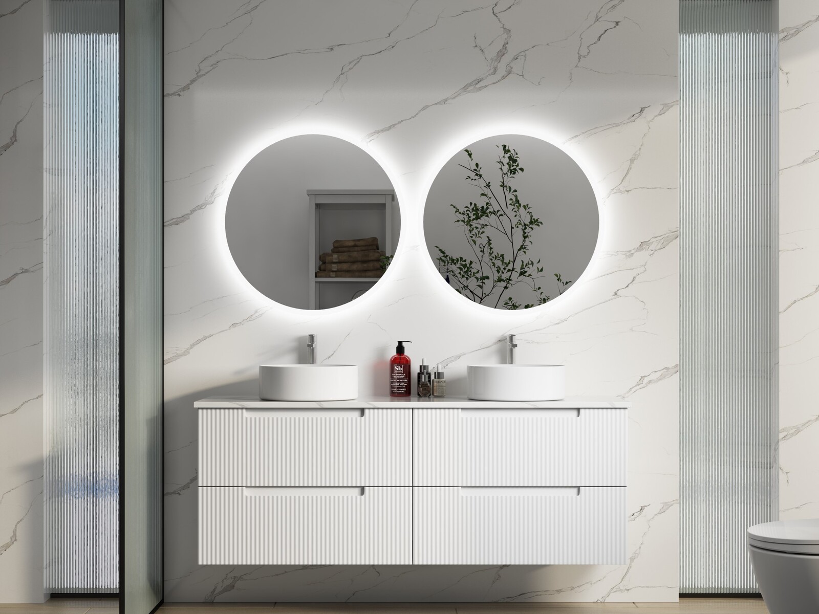 Aulic 1500mm Bathroom Wall Hung Vanity with Undermount Basin Verona CAWH41-1500D