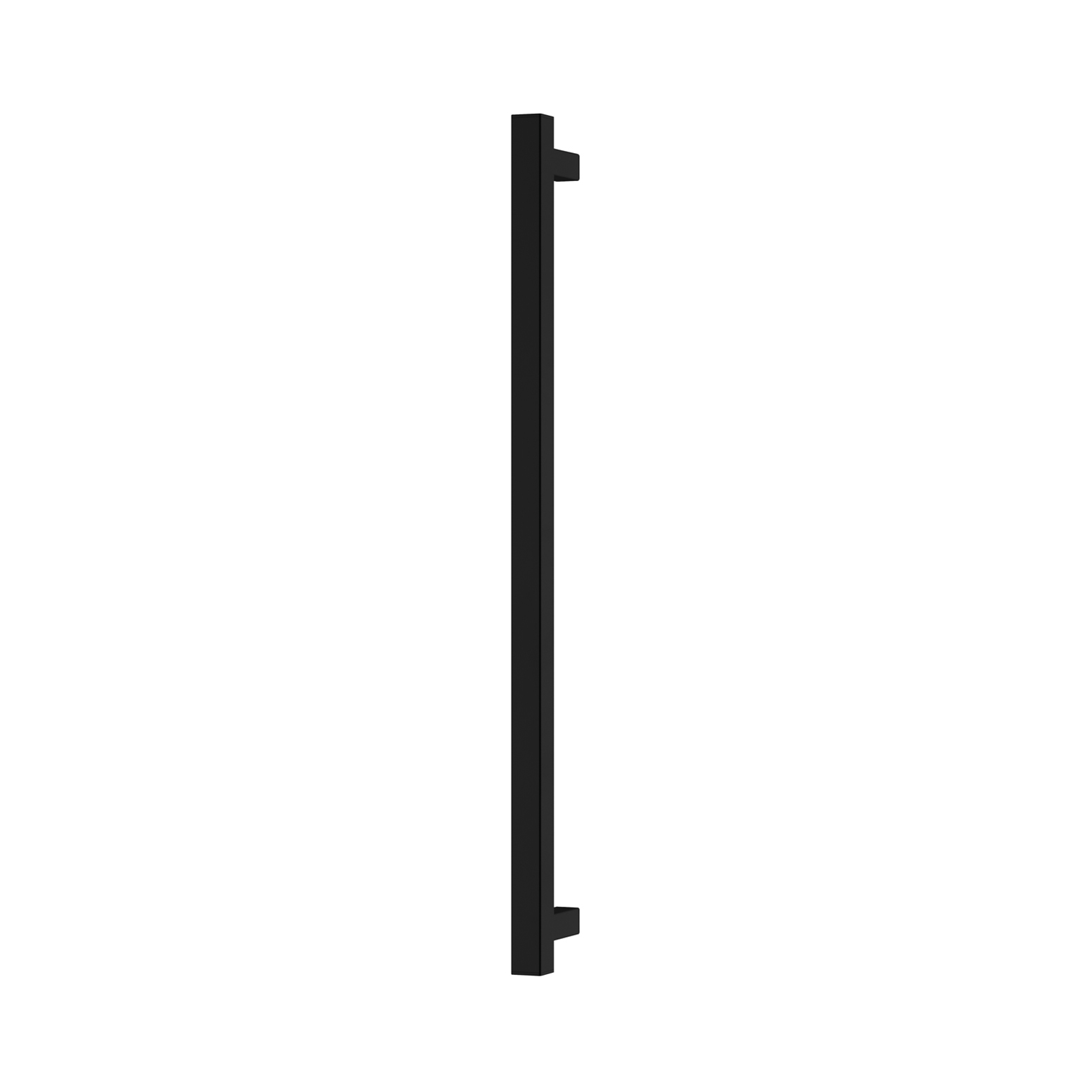 Phoenix Tapware Heated Towel Rail Square Bar 800mm Matte Black 651-8761-10