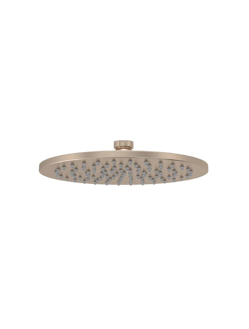 Meir 200mm Shower Rose Round Head Champagne MH04-CH