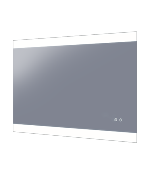 Remer Miro D 750mm x 900mm Bathroom Mirror LED Lighting with Demister M75D
