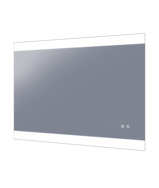Remer Miro D 1200mm x 700mm Bathroom Mirror LED Lighting with Demister M120D
