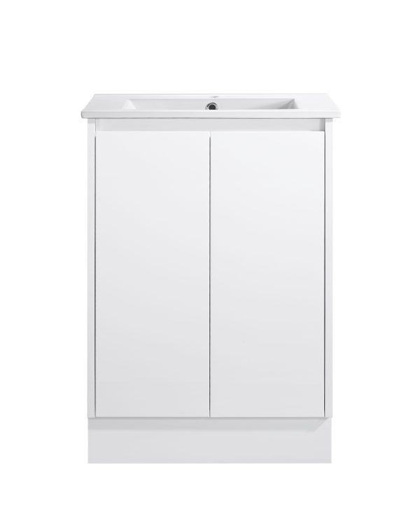 Sunny Group Sierra Collection  Freestanding Vanity Cabinet 600mm Gloss White SK32-600