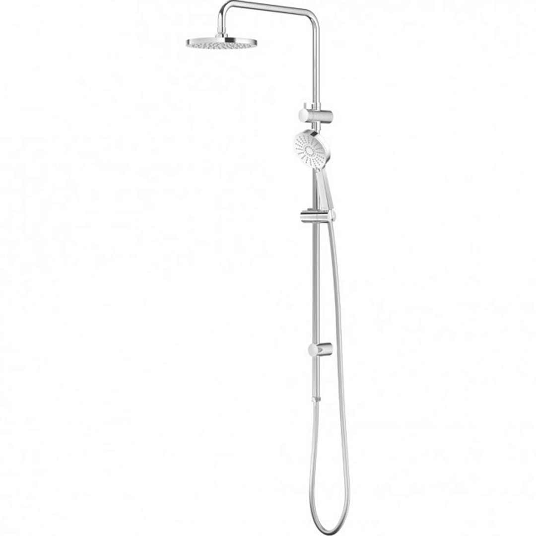 Methven Twin Shower Rail System Chrome Bathroom Tap Krome 177134M