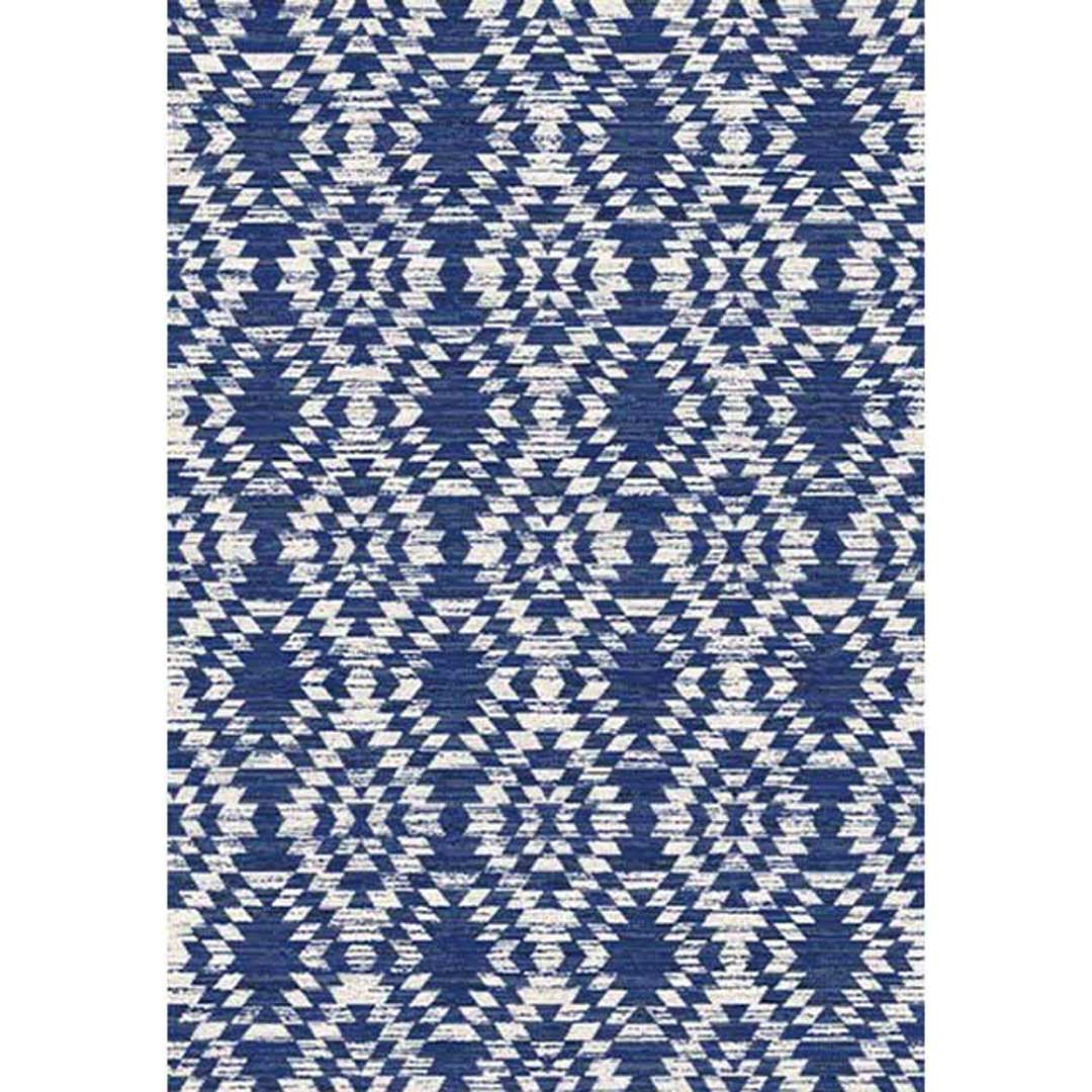 Bayliss Rugs Argentina Castillo Blue HeatSet Poly Floor Area Rug 160cm
