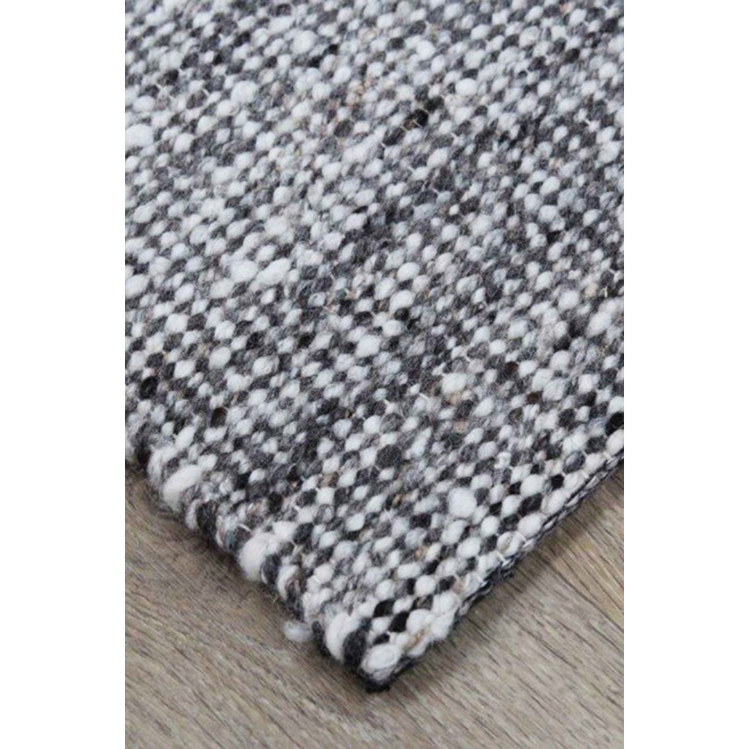 Bayliss Rugs Bungalow Gravel Path Wool Hand Woven Floor Area Rug 160cm