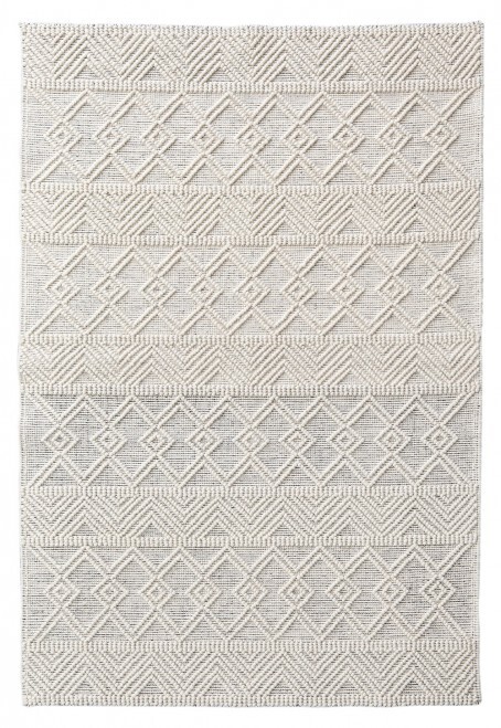Bayliss Rugs Wool Linen Carpeted Floor Area Rug Memphis Stitch 300 x 400cm