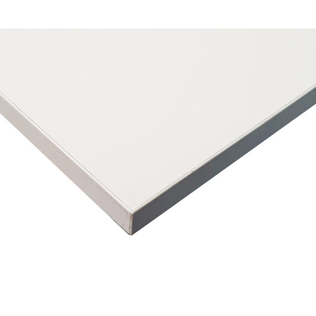 Budget Restaurant Indoor Table Top Melamine Square 600mm x 600mm White
