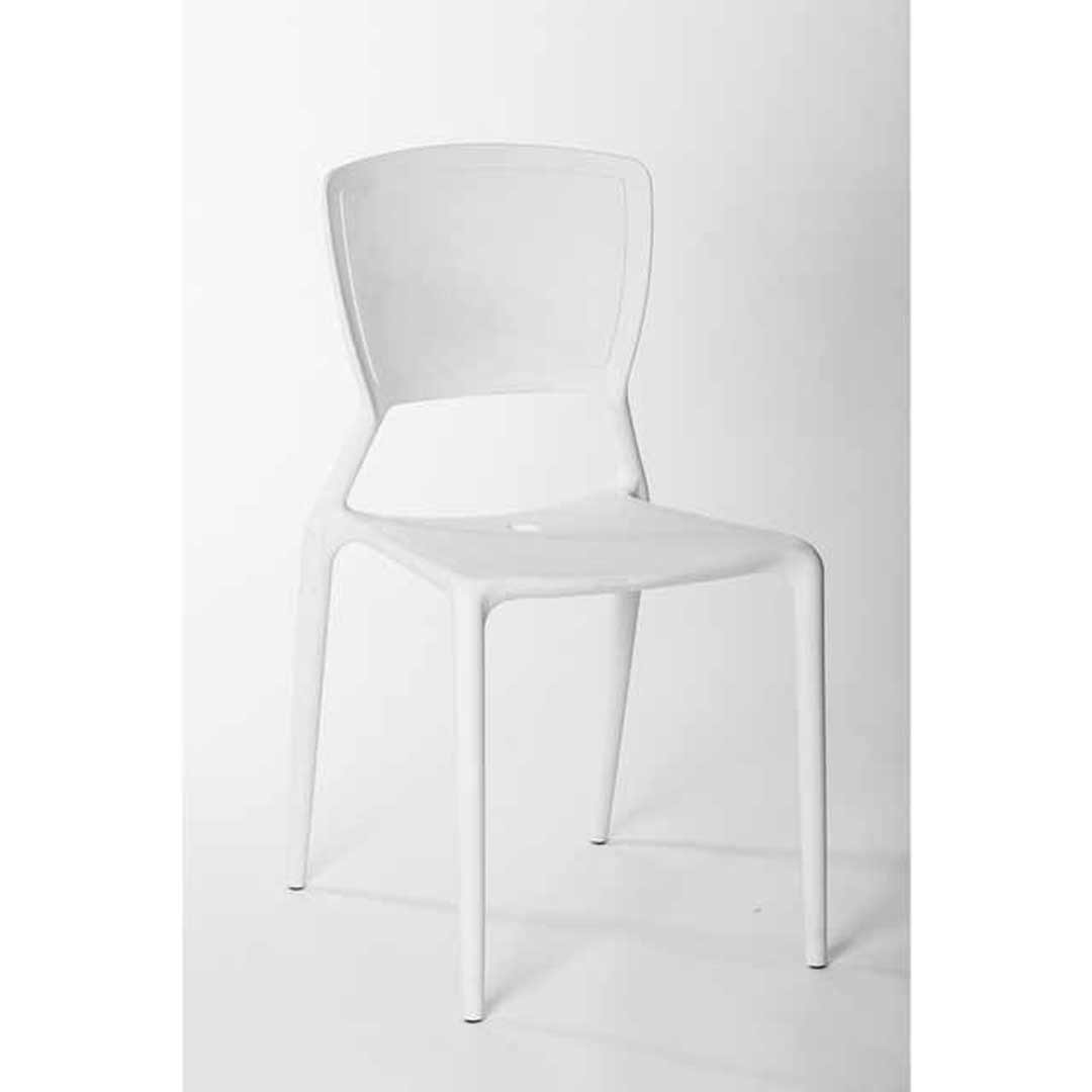Snow Replica Dondoli and Pocci Viento Outdoor Cafe Plastic Chair