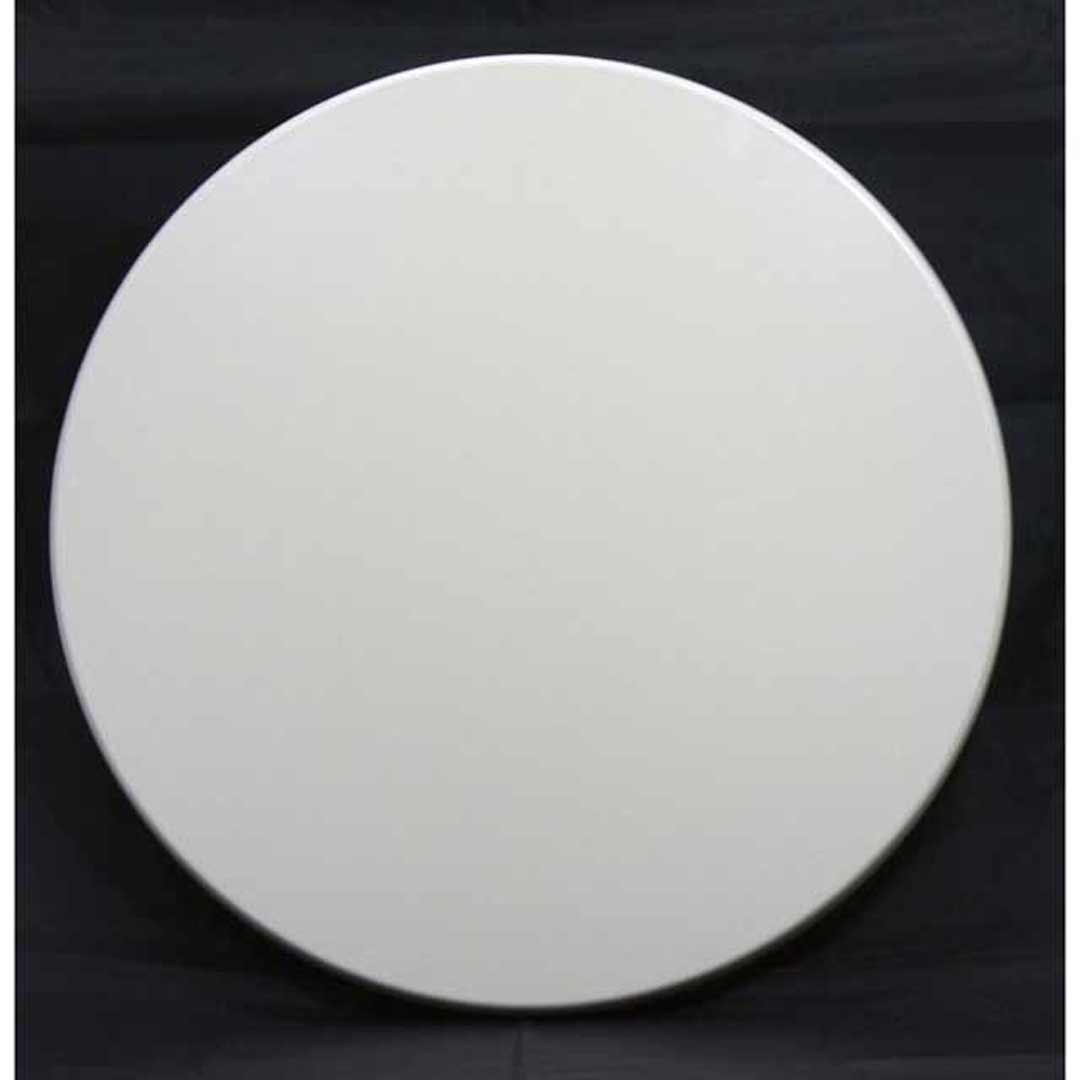 Outdoor Bistro Table Top Round Antiscratch UV 600mm White