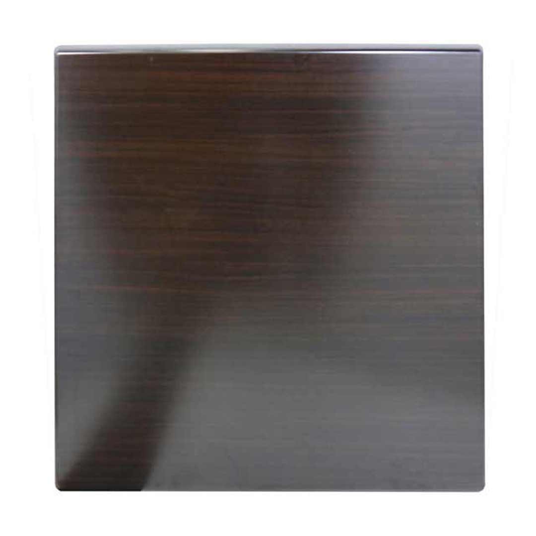 Plateau De Table Carré Extérieur 70x70 Cm - Ciment Anti-rayures - Pour Café/bar