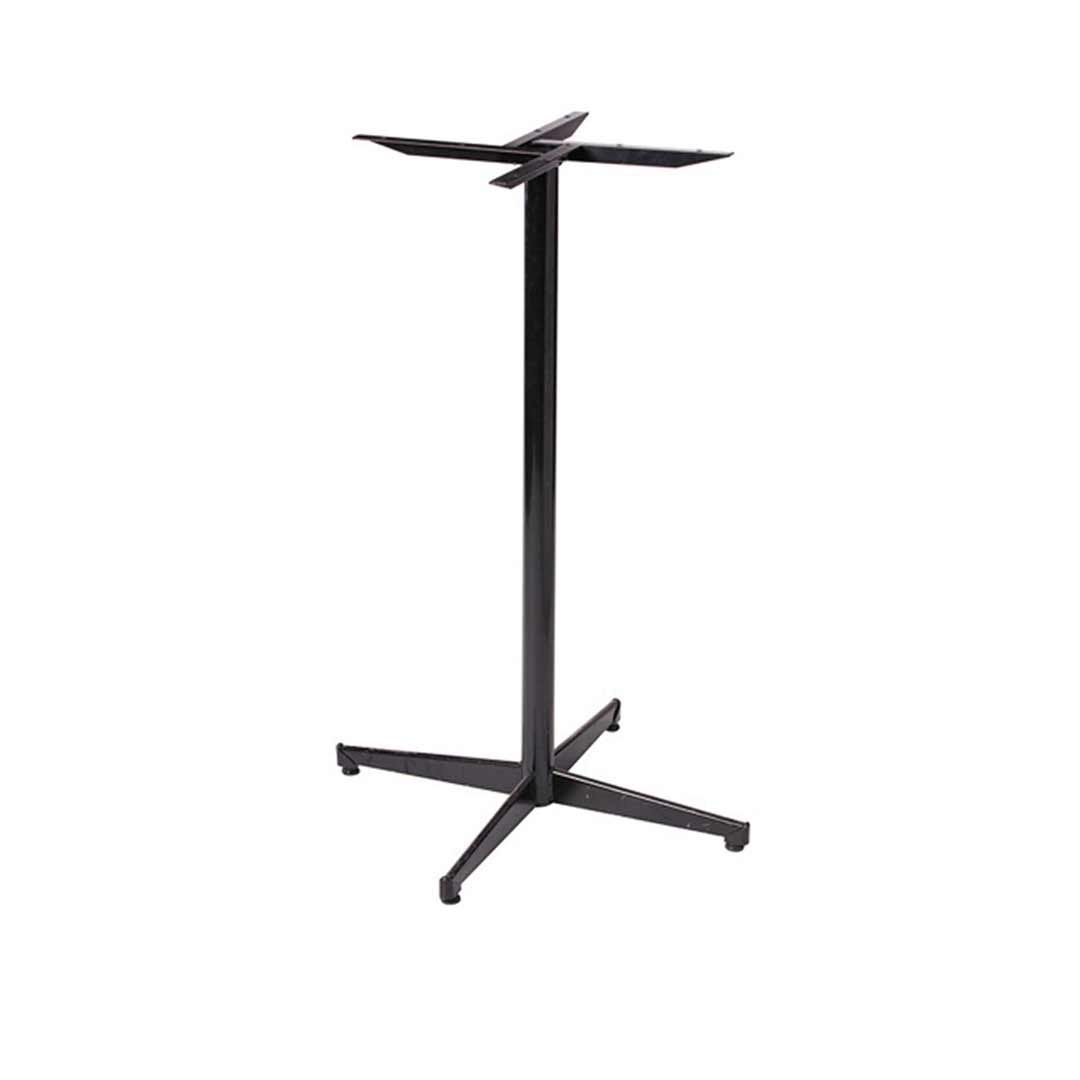 Black Pedestal Powder Coated Table Base Bar High Table 1100mm