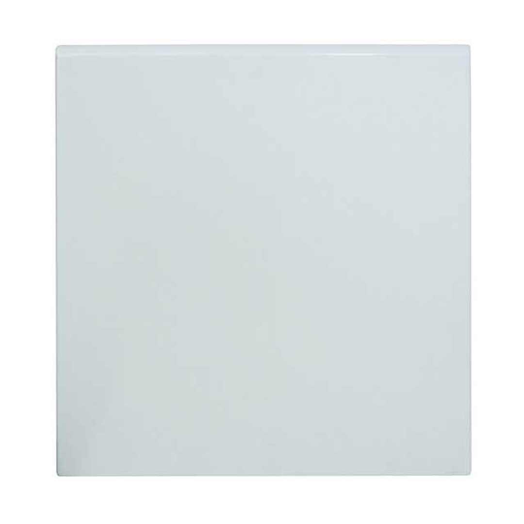 Anti Scratch Table Top Outdoor UV Square 600mm White