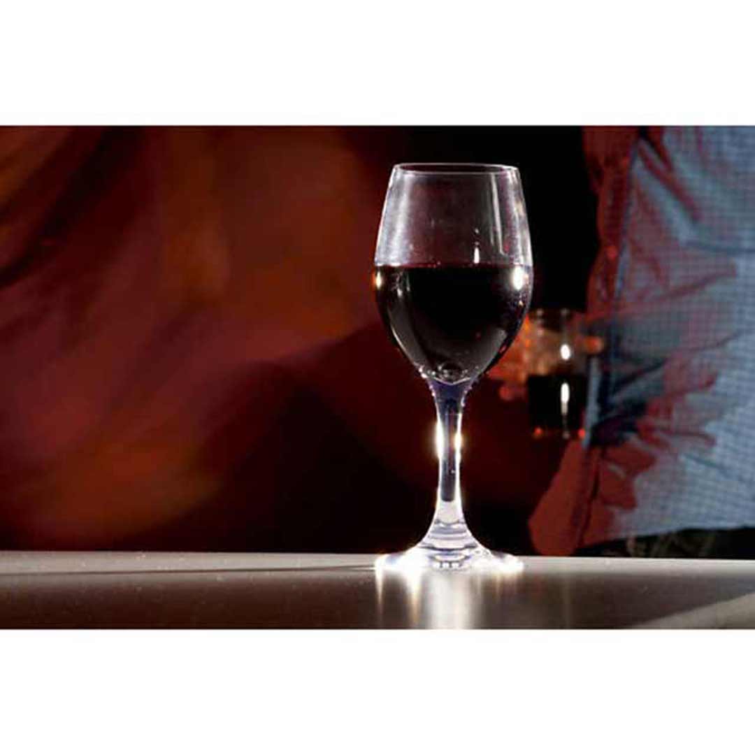 Melbourne Wholesale Clear Restaurant Plastic Wine Glasses 325ml x 72