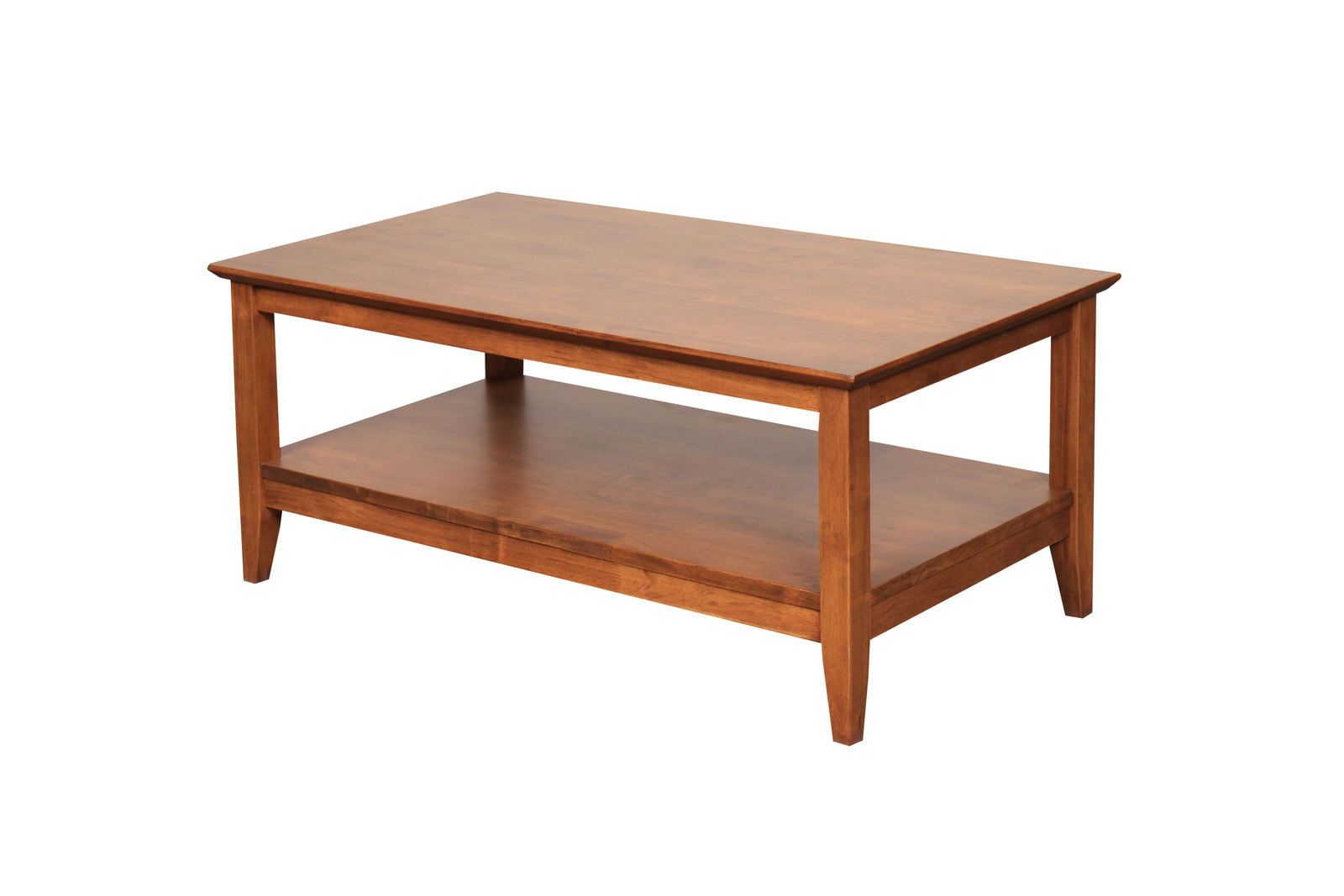 Quadrat Coffee Table 1000mm Rectangular Retro Timber Antique Maple