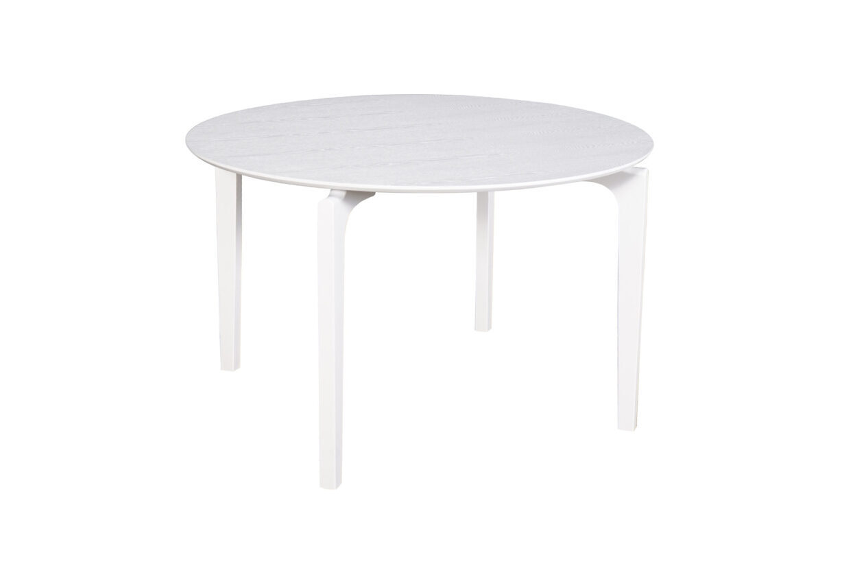 Nordic 1200mm Round Dining Table Scandinavian Design White