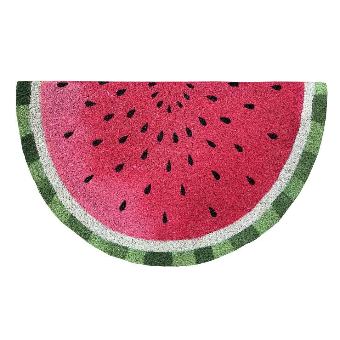 Watermelon Half Moon Doormat Outdoor Door Mat 45cm x 75cm
