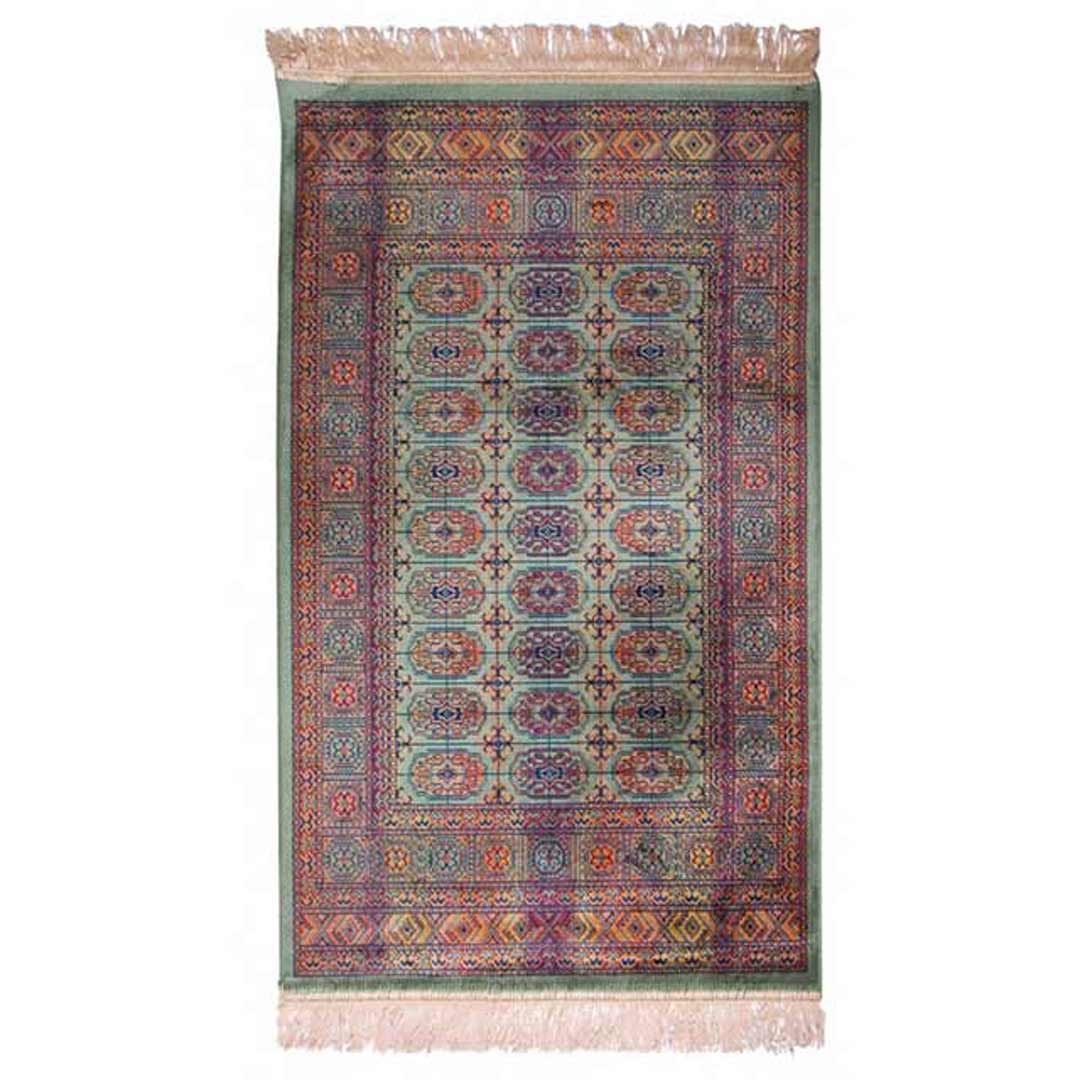 Italtex Rugs Chiraz Art Silk Floor Carpet Rug 68cm x 105cm Green 8438-16