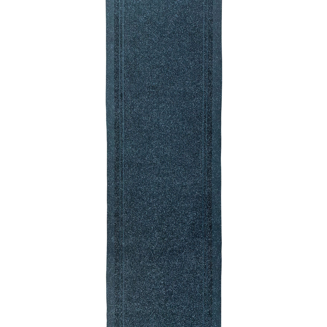 Essence Runner Hallway Carpet Rubber Backed 66cm Wide Charcoal 