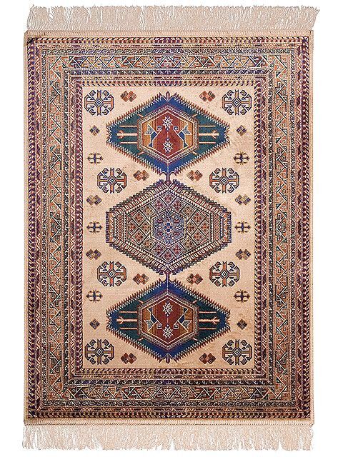 Italtex Rugs Art Silk Hallway Carpet Runner Hall Flooring 68cm x 230cm Chiraz Beige 9379-4