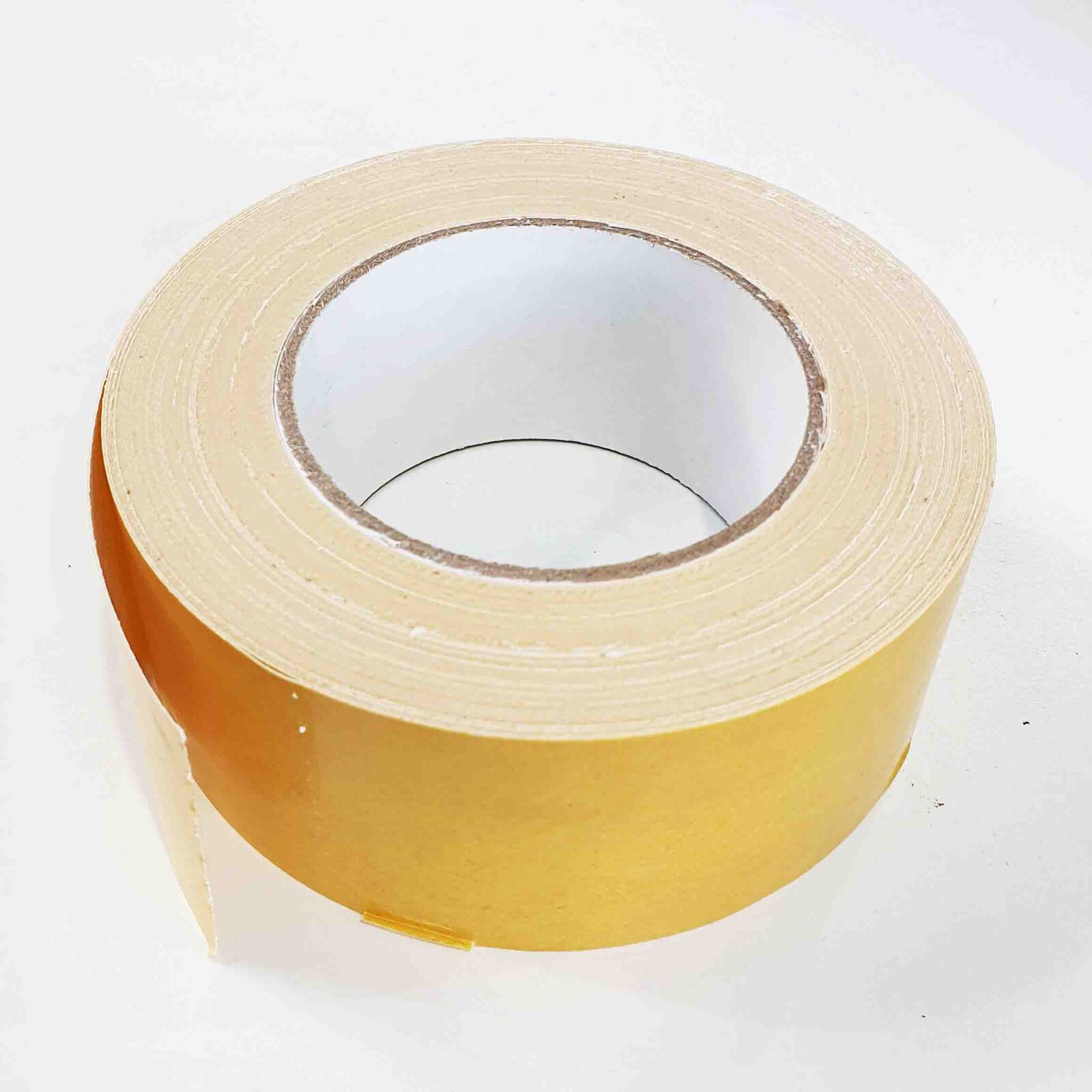 Double Sided Tape for Fixing and Sealing Builders Vinyl Sheet Flooring 25m White