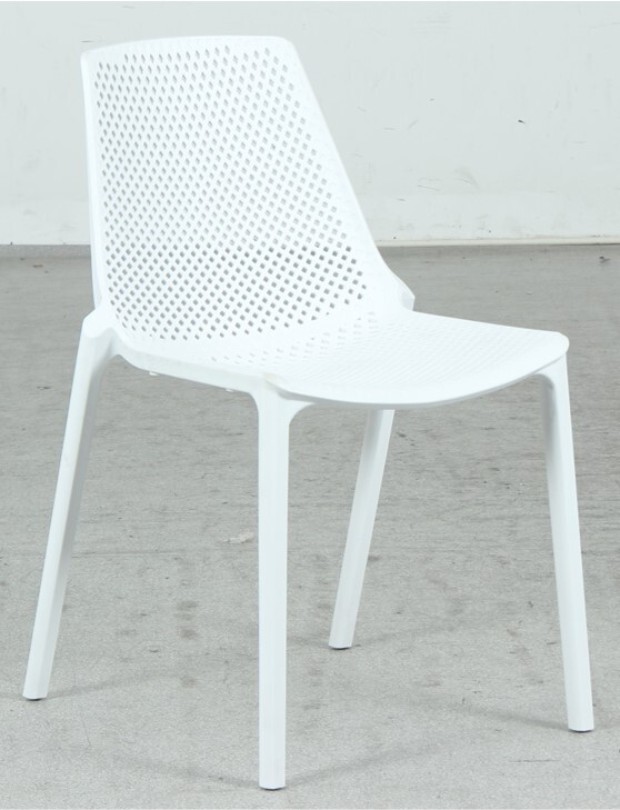 Outdoor Stackable Chair Dining, White Outdoor Stackable Plastic Chairs