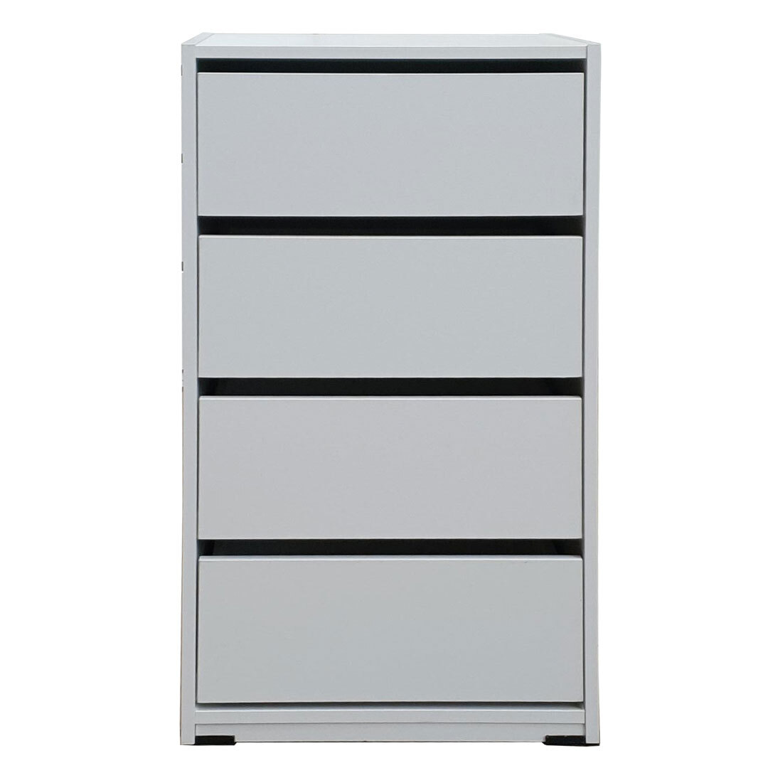 4 Drawer Robe Insert Clothes Cabinet Wardrobe Storage Unit 505(W)mm x 900(H)mm White RI 6