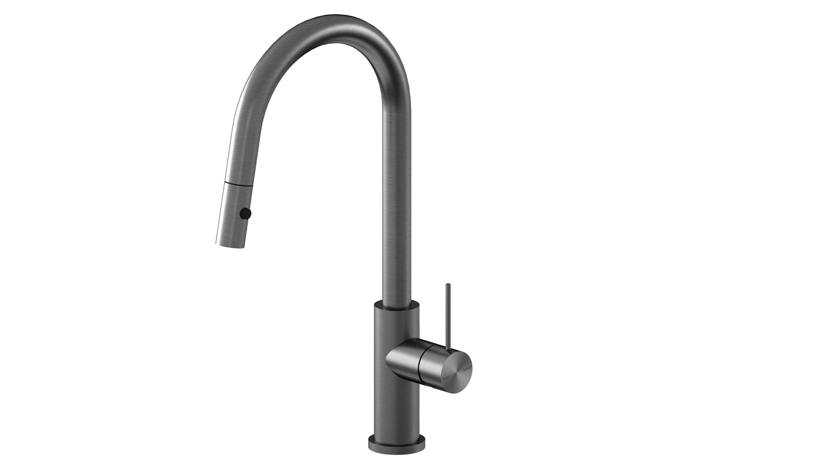 Nero Tapware Mecca Pull Out Sink Mixer With Vegie Spray Function Gun Metal  NR221908GM