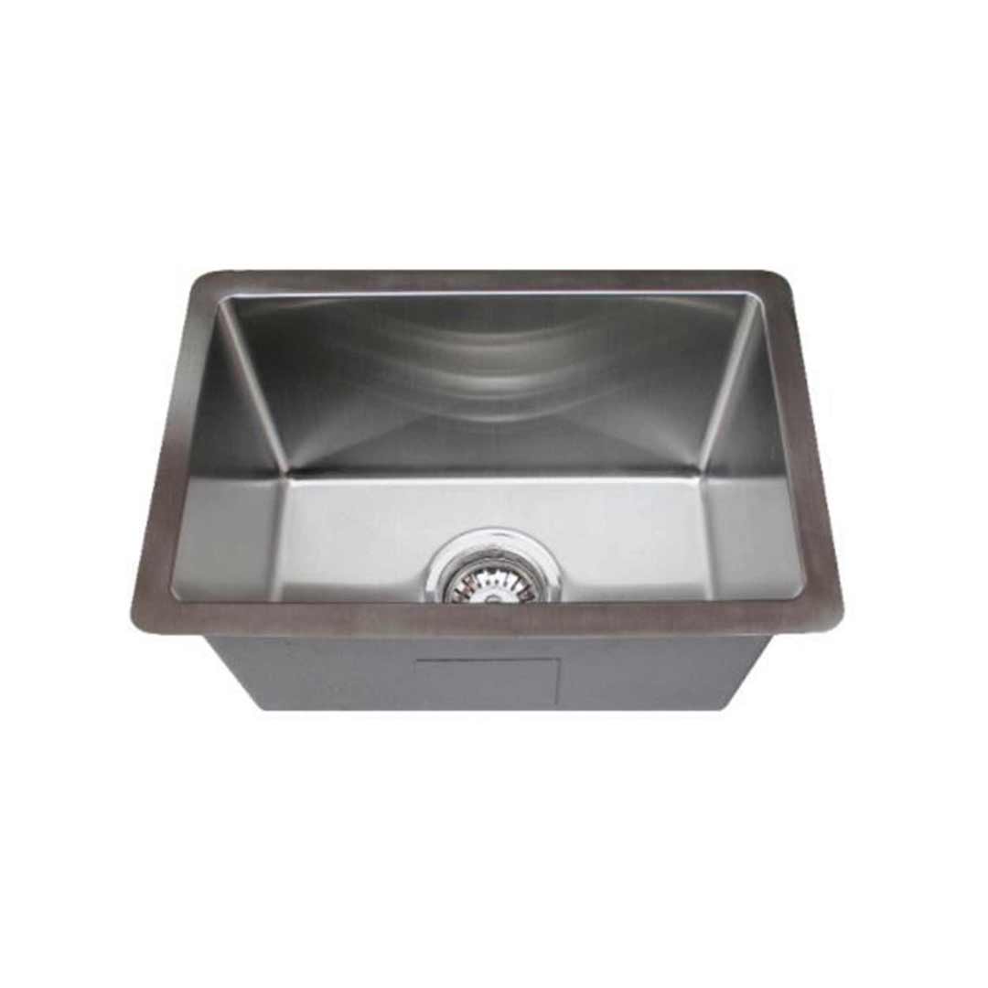 Castano Kitchen Sink Over & Under Mount  Bar SS Single Bowl 300x450x250 CBM21