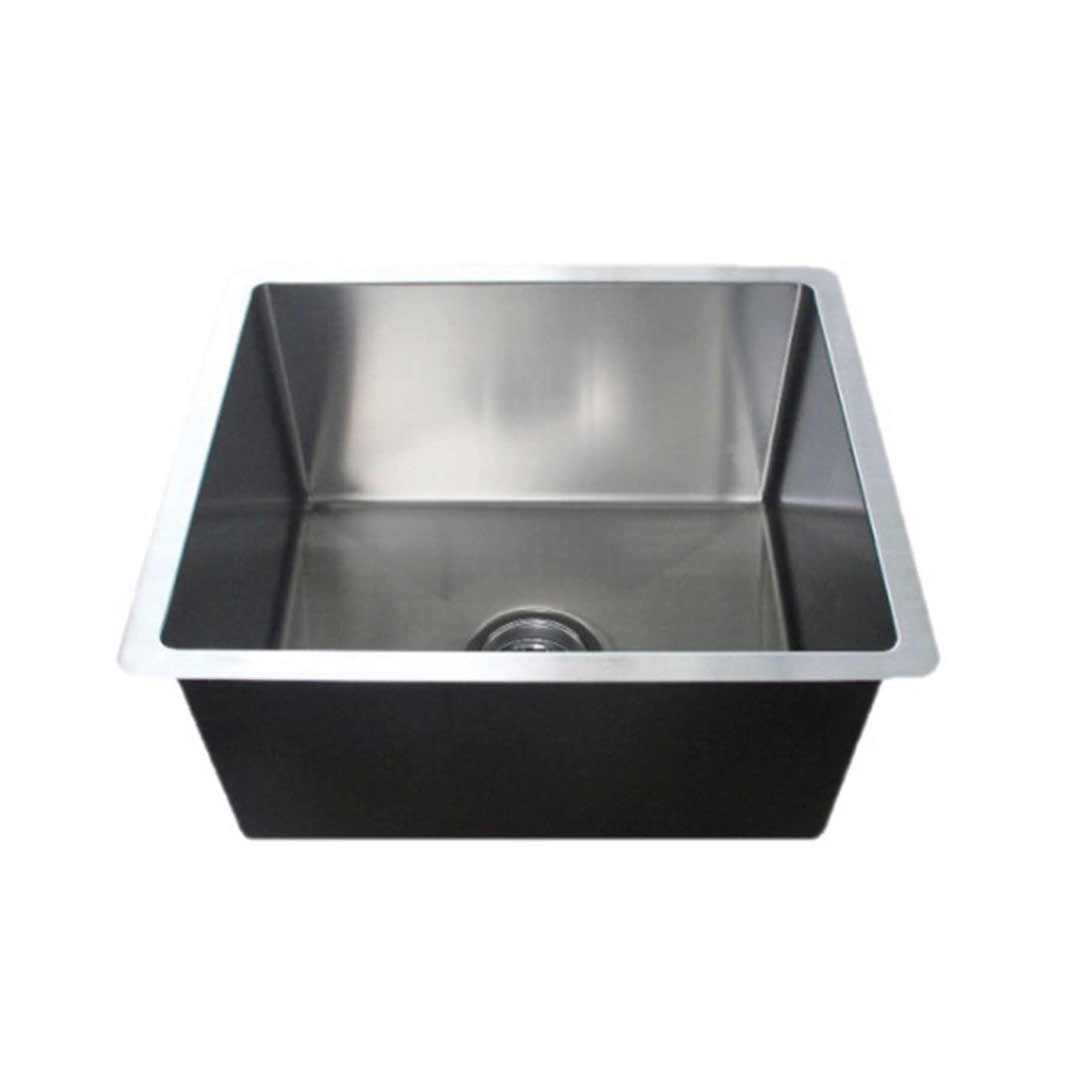 Castano Kitchen Sink Over & Under Mount Stainless Steel Bar Single Bowl 510x450x250 CBM03