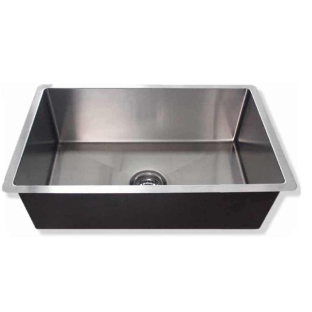 Castano Kitchen Sink Over & Under Mount Stainless Steel Bar Single Bowl 700x450x250 CBM05