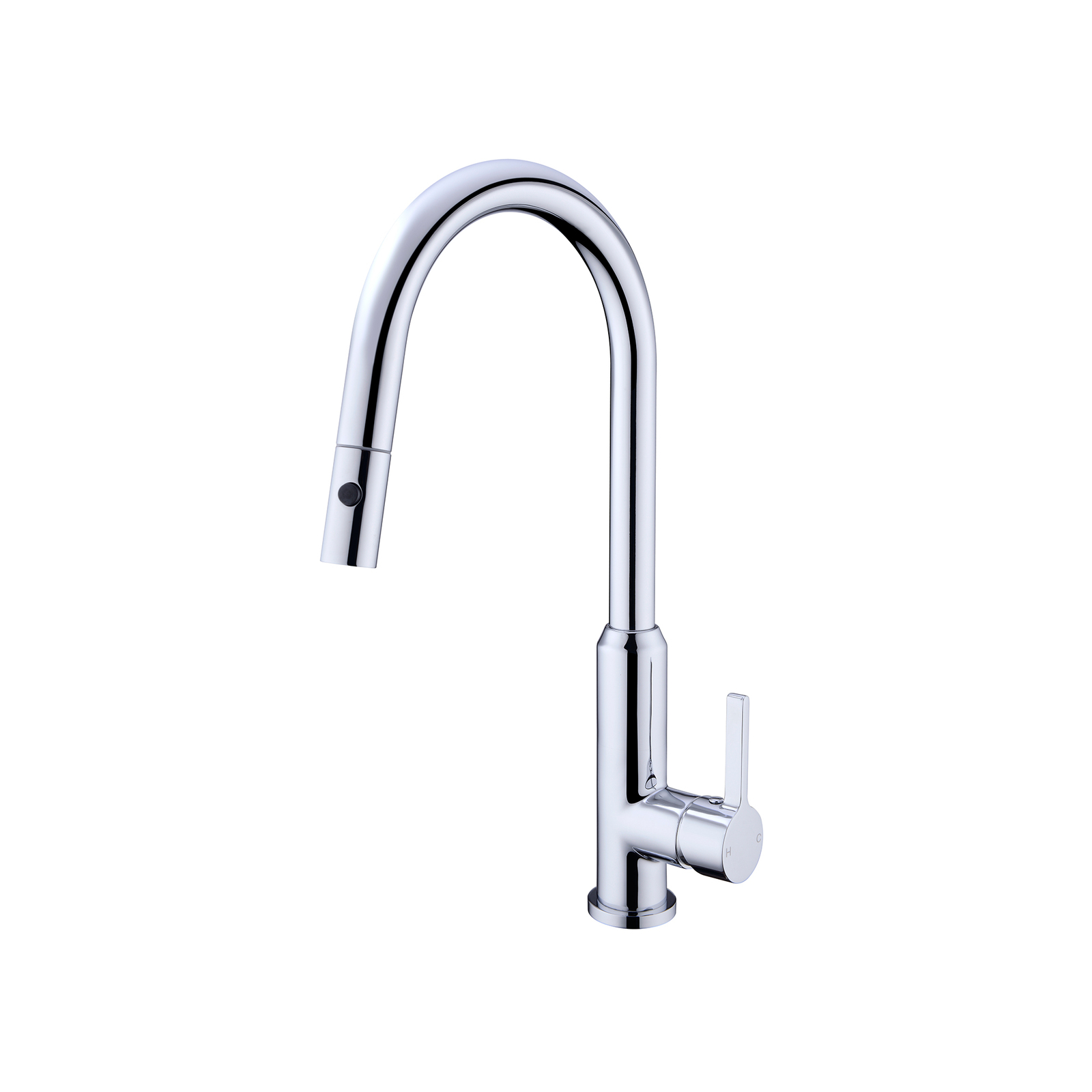 Nero Tapware Pearl Pull Out Sink Mixer With Vegie Spray Function Chrome