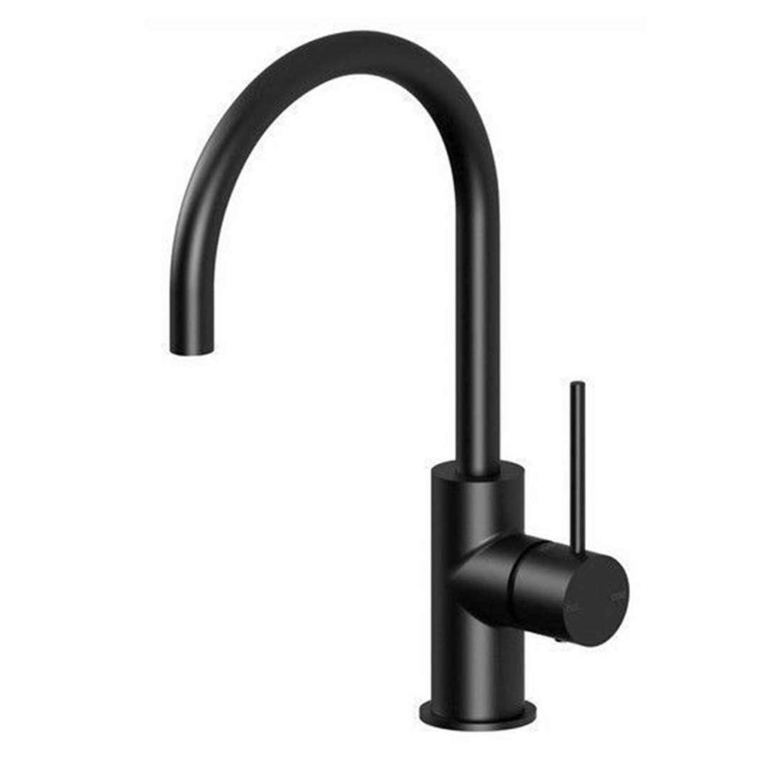 Phoenix Tapware Kitchen Sink Mixer Matte Black Tap Vivid Slimline Faucet VS735 MB