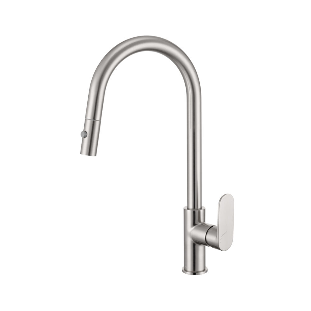 Mixx Saffron pull out kitchen sink mixer Brushed Nickel lead free 11SL987BLF