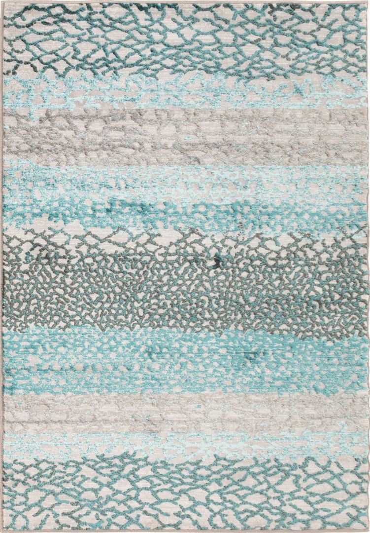 MOS Rugs Floor Area Rug CANNON 200 x 290 GREY PAIL/627 C8327/627