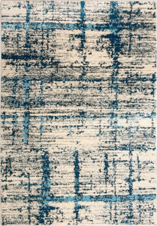 MOS Rugs Floor Area Rug ICONIC 240 x 320 SUPER GREY D09465/SPGREY