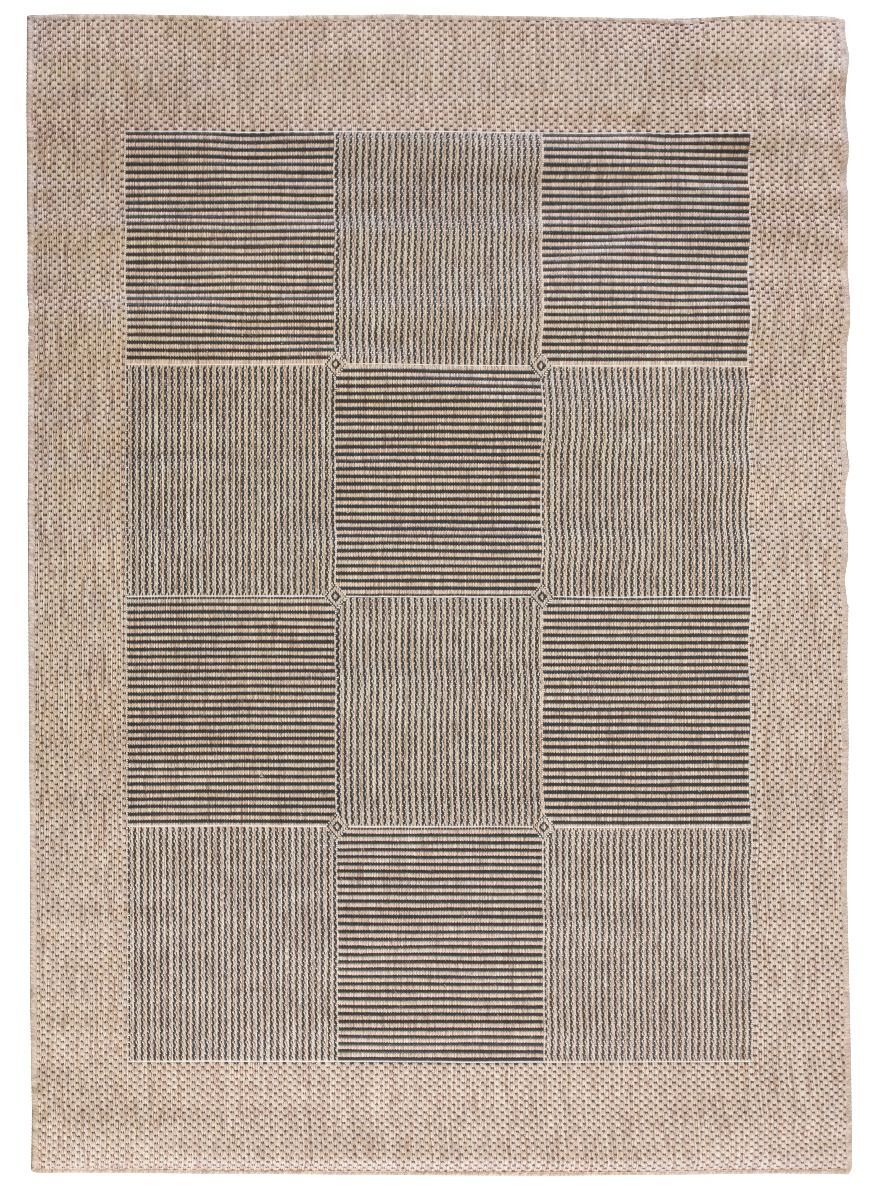 Mos Rugs Suva Rug Outdoor BCF Floor Area Carpet 200 x 290cm Black