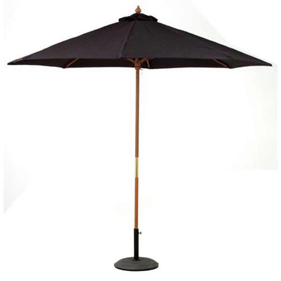 Shelta Como Outdoor Umbrella 2700mm BLACK 